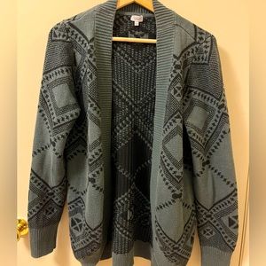 Kismet Green minimalist cardigan🤎 Size XL (Fits Small-XL)